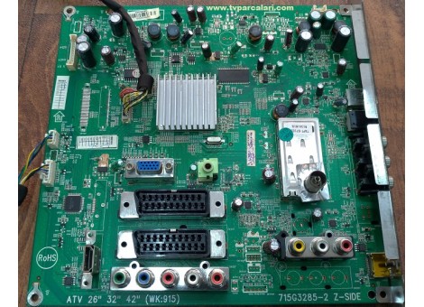 715G3285-2, CBPF93KBZ5, SHARP LC-32S7E-BK, Main board 715G3285-2, CBPF93KBZ5, SHARP LC-32S7E-BK, Main board